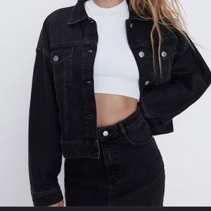 ZARA Black Denim jacket